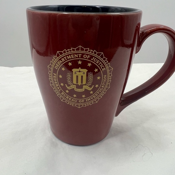 Authentic Dept of Justice FBI coffee cup Mug - Picture 3 of 7